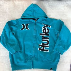 Hurley  teens zip up hoddie